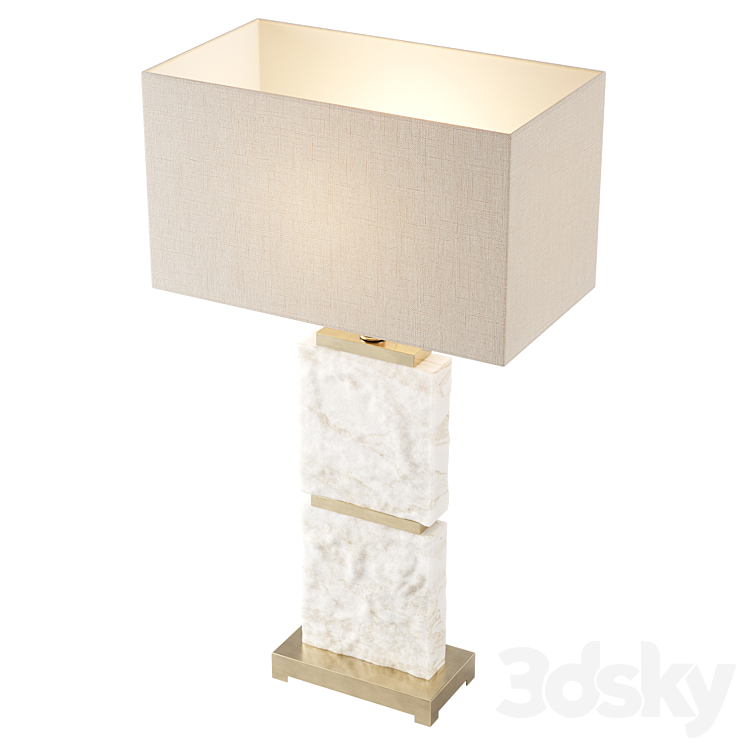 Eichholtz - Newton L Table Lamp 3D Model Free