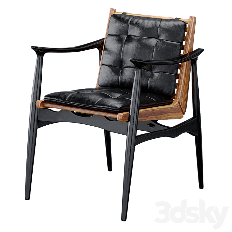 Atra Form Atra Dining Chair | Dining Chair 3DS Max Model - thumbnail 1