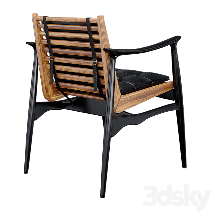 Atra Form Atra Dining Chair | Dining Chair 3DS Max Model - thumbnail 2