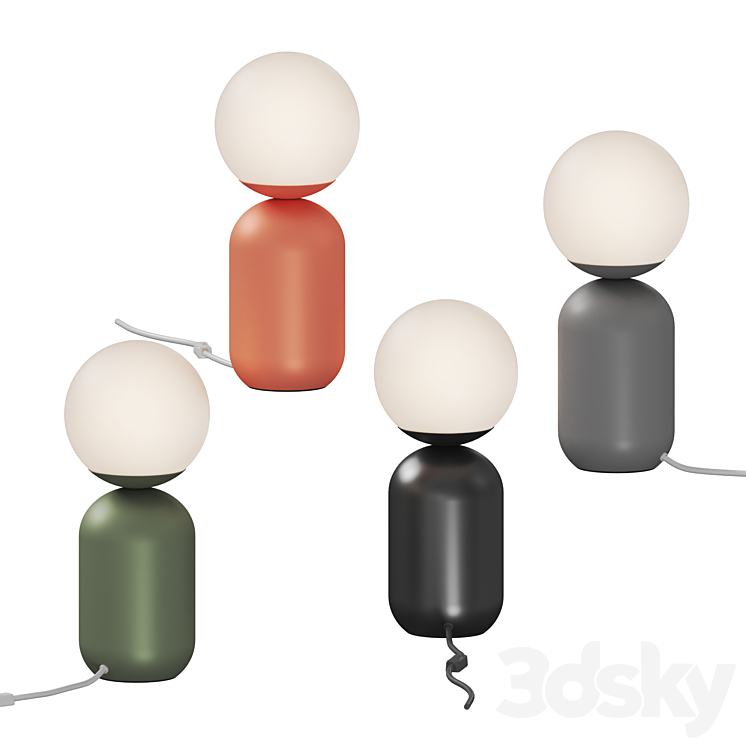 Nordlux - Notti Table 3D Model Free