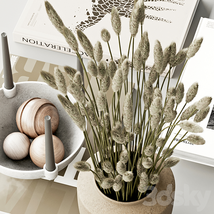 decorative set60 3D Model Free