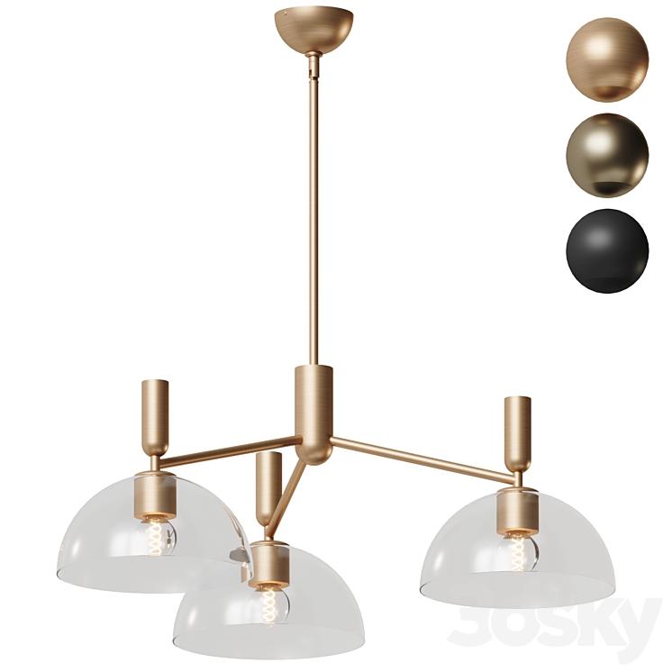 Jude by Alora Mood - Pendant light - 3D model