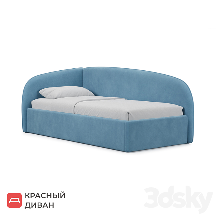 Amelia single bed Bed 3D model