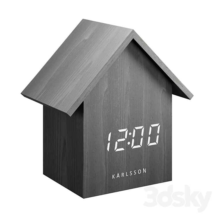 Karlsson alarm clock set Watches & Clocks 3D model