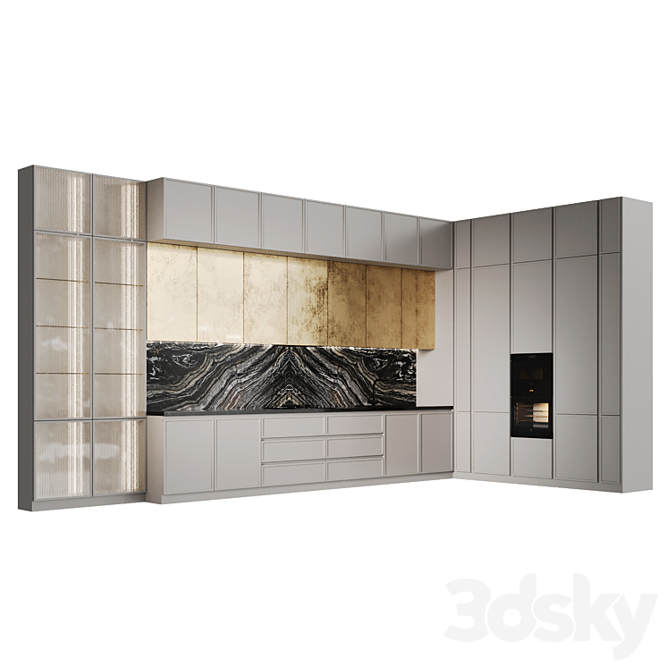 74 model pro 3dsky deals kitchen