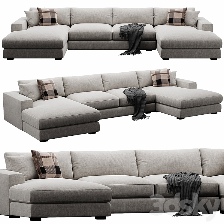 Crate&Barrel Oceanside Sofa 3D model