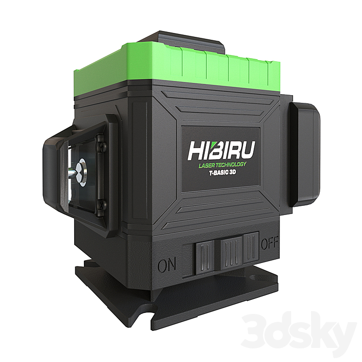 Laser level HIBIRU T-Basic 3D - PC & other electronics - 3D model