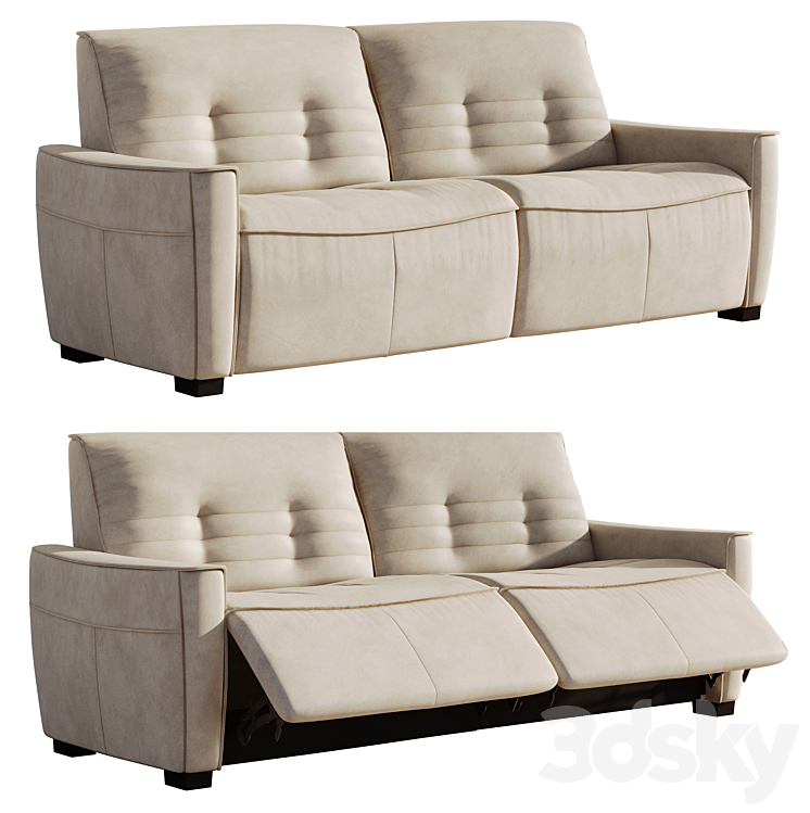 ROSETTA 2 seater recliner SOFA Sofa 3D model