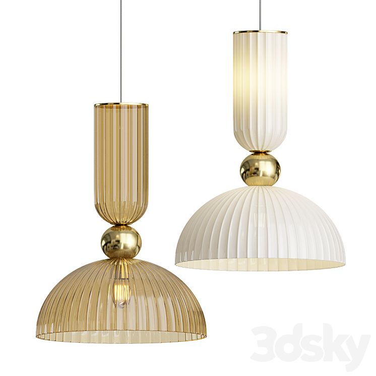 Maytoni Antic MOD302PL-01W11 - Pendant light - 3D model