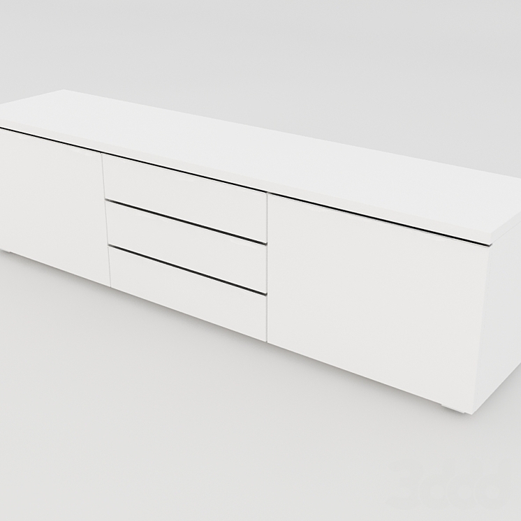 IKEA / Бесто Бурс - Тумбы, комоды - 3D модель