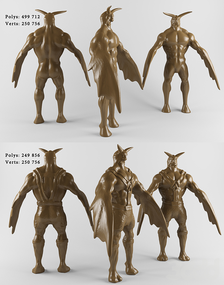 Монстр - Игрушки - 3D модель