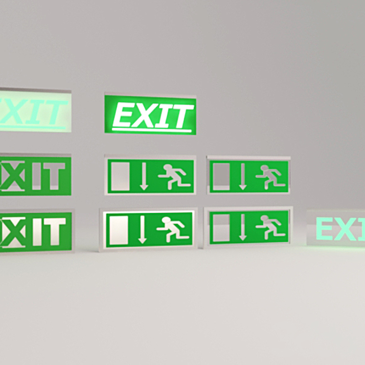 Exit 3 c. Табличка exit. вывеска exit. 3d модель табличка 220v. 3д табличка exit.