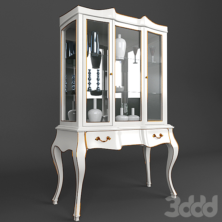 Витрина - Шкафы - 3D модель