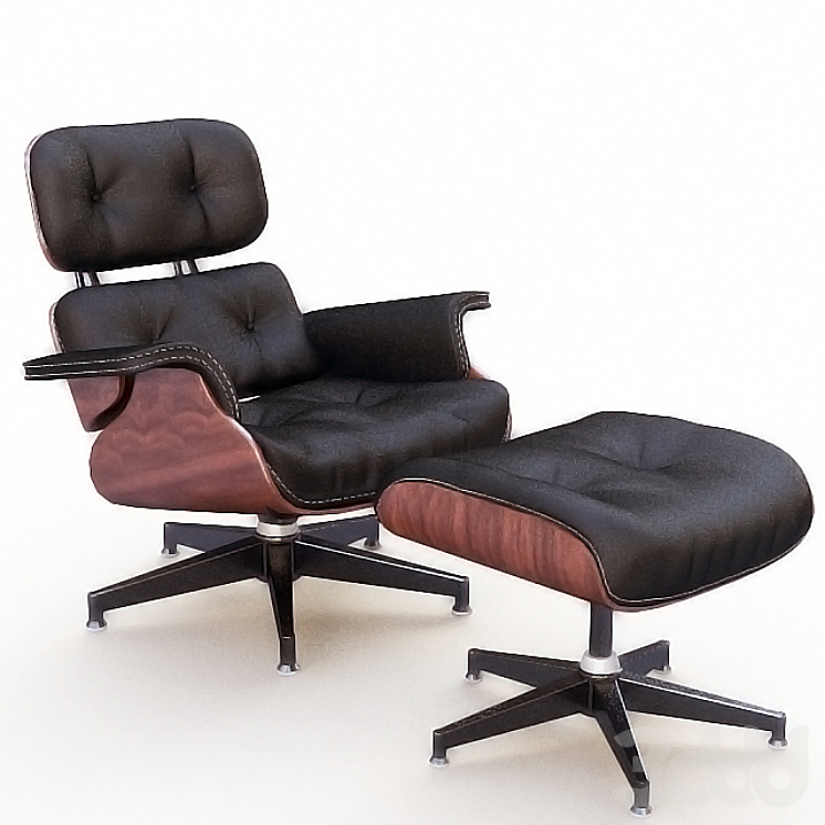 Eames Lounge Chair - Кресла - 3D модель