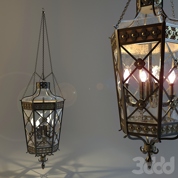 Фонарь - Уличный - 3D модель