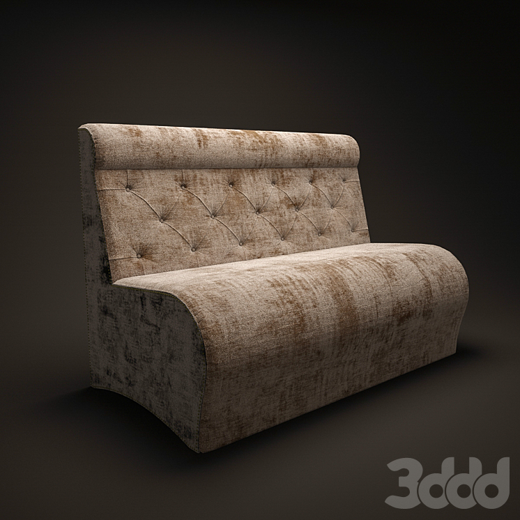 Диван в ресторан - Диваны - 3D модель