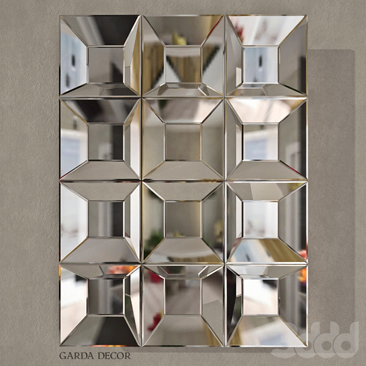 Эксклюзивное зеркало Garda Decor - Зеркала - 3D модель