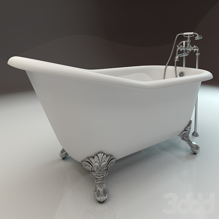 ванна на ножках Recor Slipper - Ванна - 3D модель
