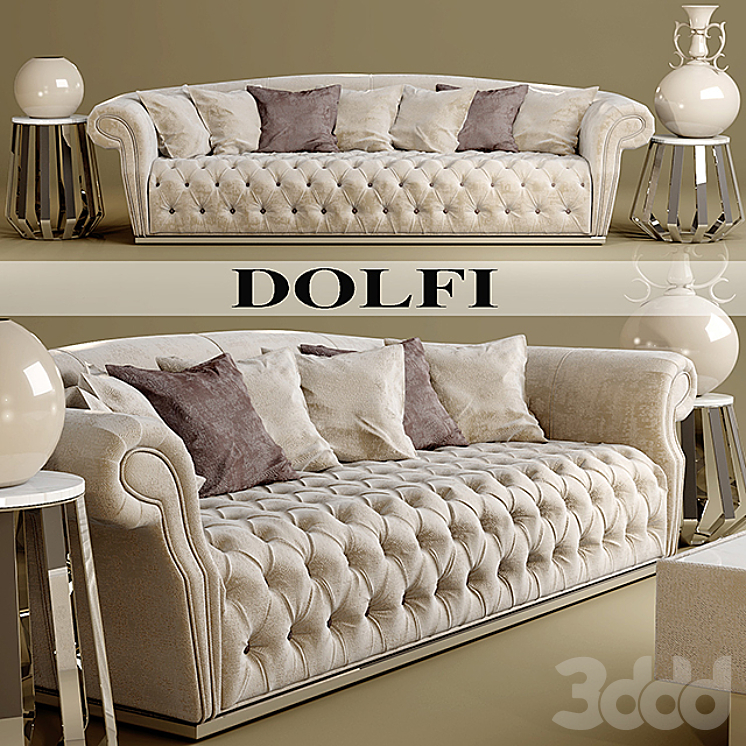 Диван Dolfi - Диваны - 3D модель