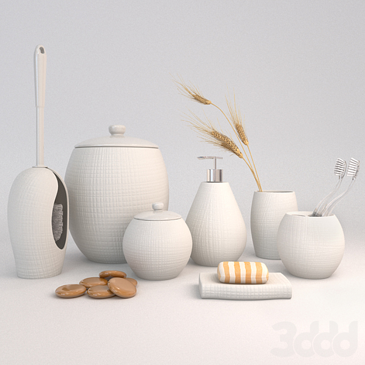 Karla_Decor - Декор для санузла - 3D модель