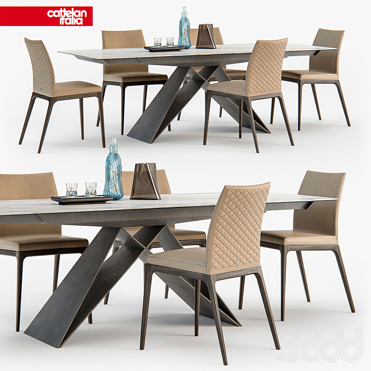 Premier table. Стул Cattelan Italia Arcadia Couture. Cattelan Premier Table. Стол Cattelan Premier. Cattelan Table 3d Domino