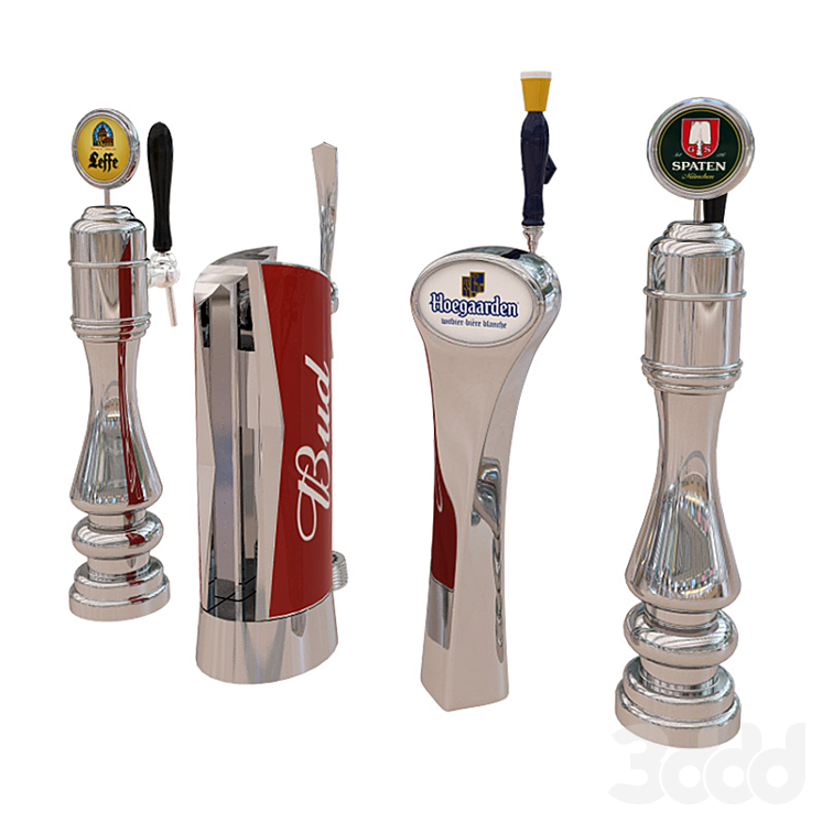 Пивные башни BeerTowers - Ресторан - 3D модель