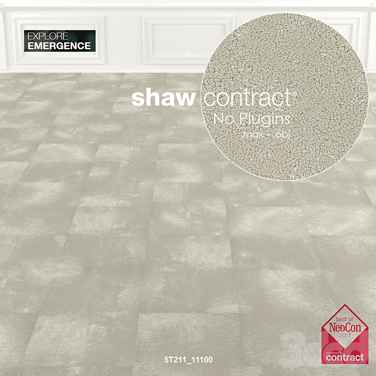 Shaw Carpet Emergence Depth 01 Ковры 3D модель