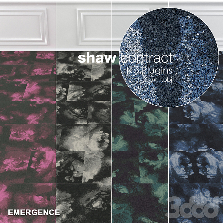 Shaw Carpet Emergence Still Life 01 Ковры 3D модель