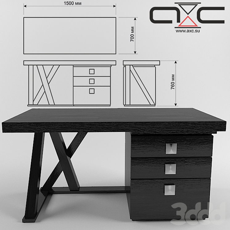 Стол Loft Cross купить в Санкт-Петербурге