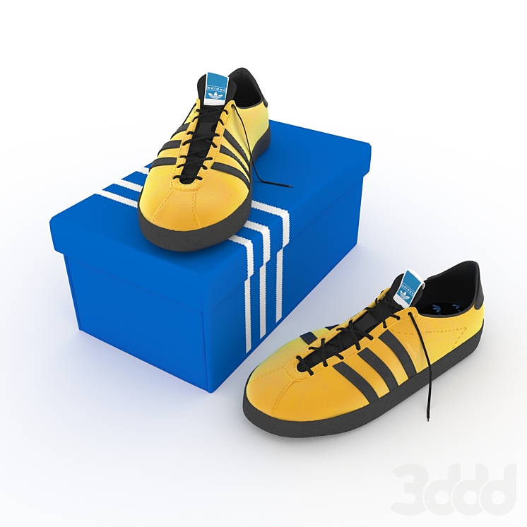 adidas jamaica shoes 3D