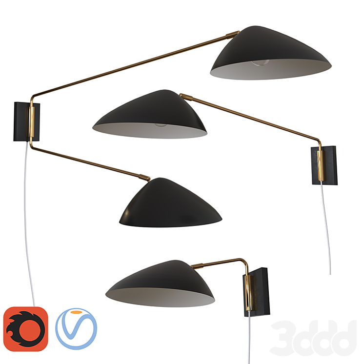 West elm clearance curvilinear sconce