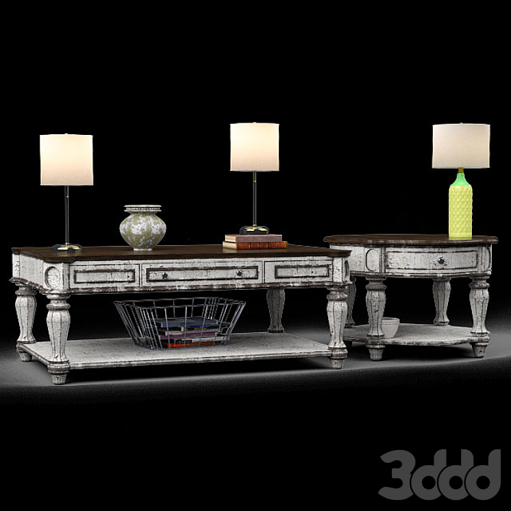 Tavant end outlet table