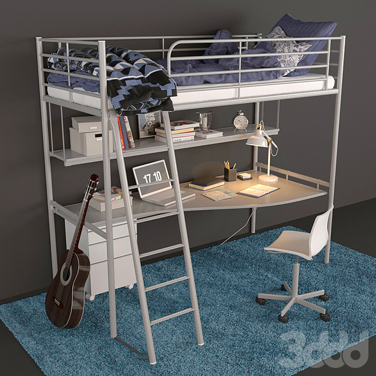 Кровати для рабочих. Кровать СВЭРТА икеа. Кровать-чердак ikea СВЭРТА. Кровать - чердак svärta СВЭРТА, ikea. Ikea Kids Bed svarta