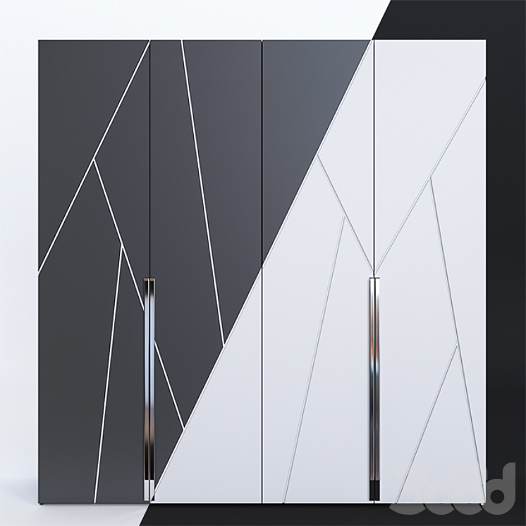Шкаф "Deco Line" Muzafarov series - Шкафы - 3D модель