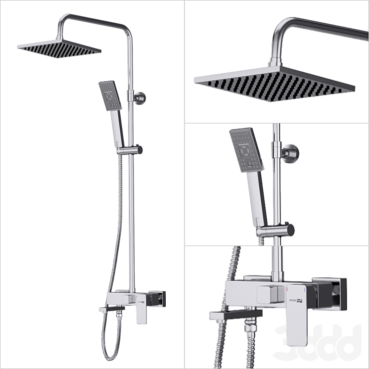 Wasser kraft elbe a17401 душевая система черная. Quyanre античная латунь душевая система. Душевой комплект bakicth w0051 черный матовый. Душевая система lungo rea-p4125. Вассер крафт душевая система.