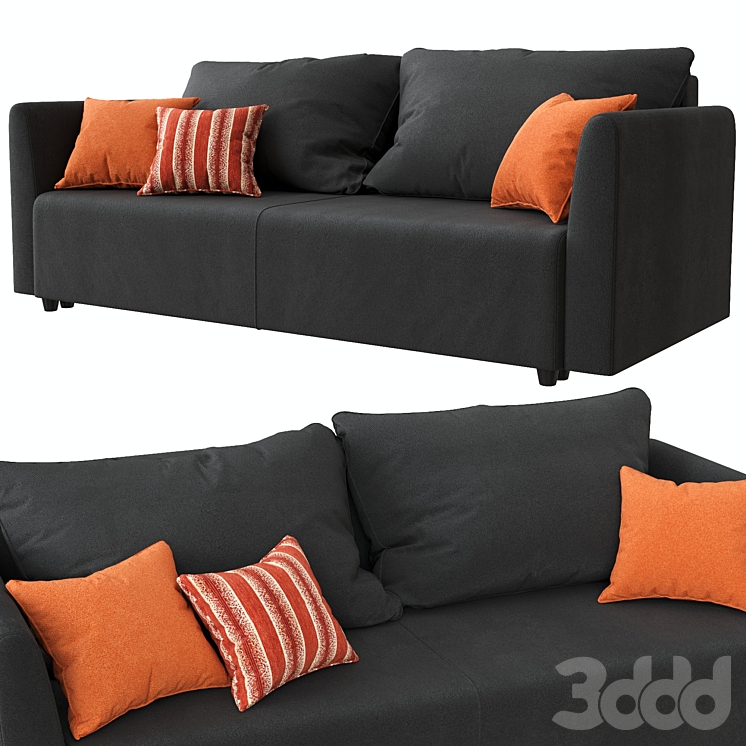 Диван Бриссунд Ikea - Диваны - 3D модель