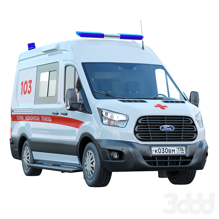 Фургон скорой помощи