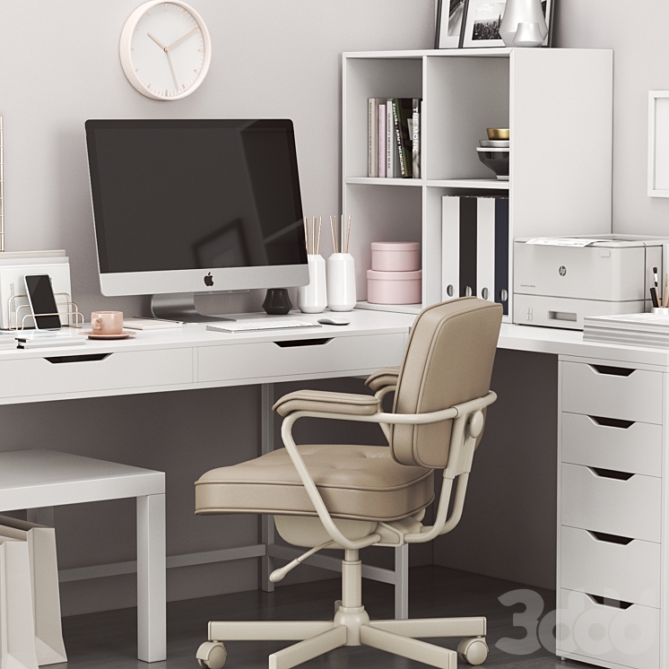письменный стол ikea alex