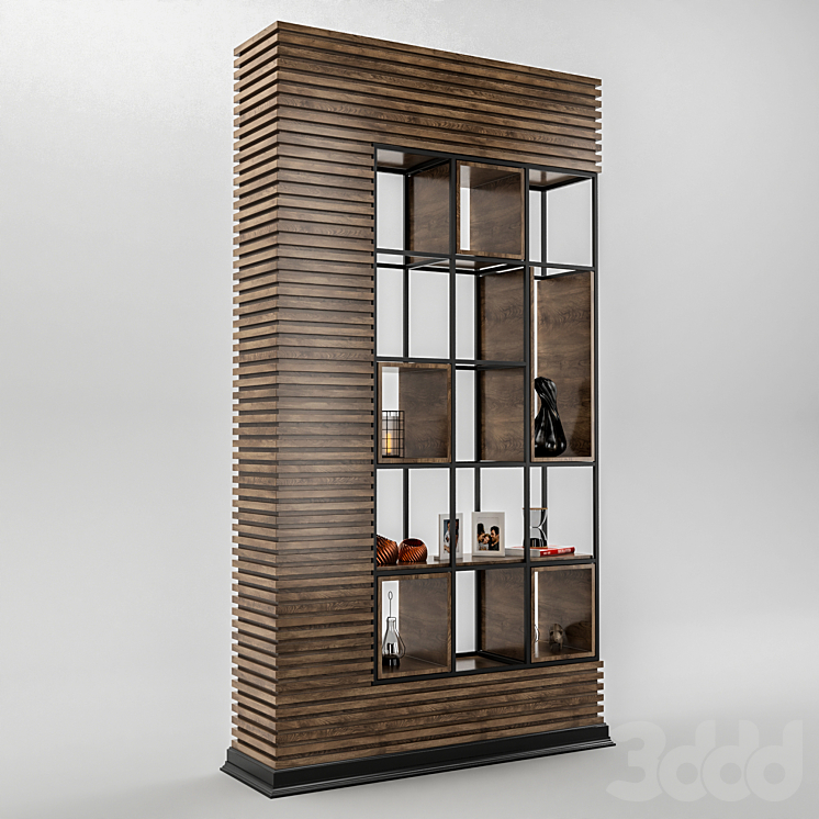 patition_02 - Стеллаж - 3D модель