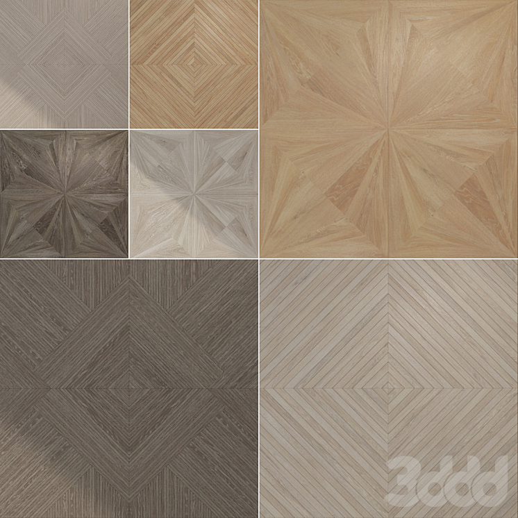 Venis Starwood Minnesota Decor Ash, Moka, Almond - Кафель, Плитка - 3D модель