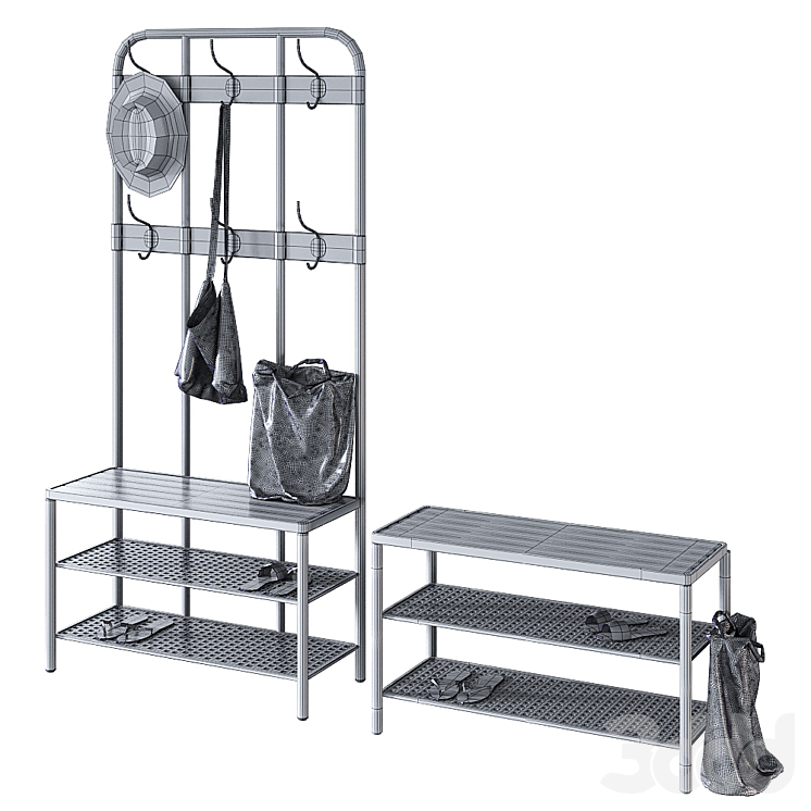 Ikea cheap pinnig white
