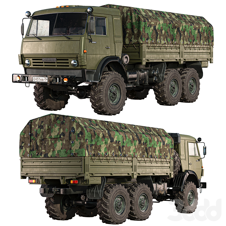Камаз 5350 Модель