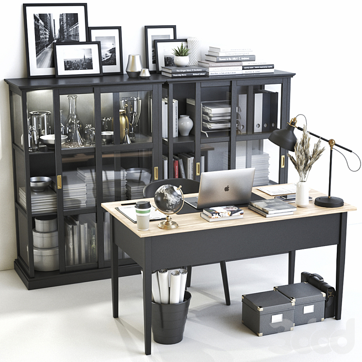 IKEA office workplace 43 - Офисная мебель - 3D модель