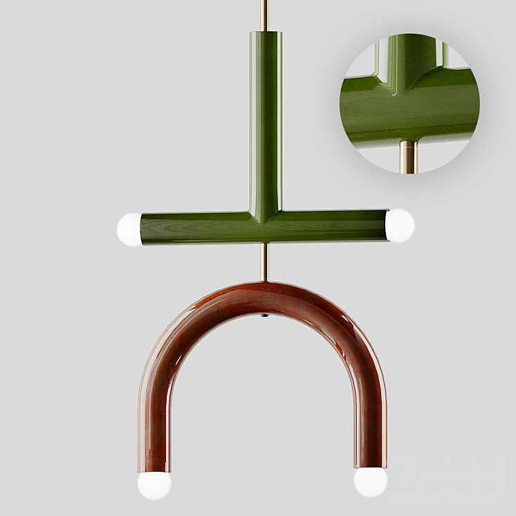 Pendant Lamp Trn C2 by Pani Jurek - Подвесной - 3D модель