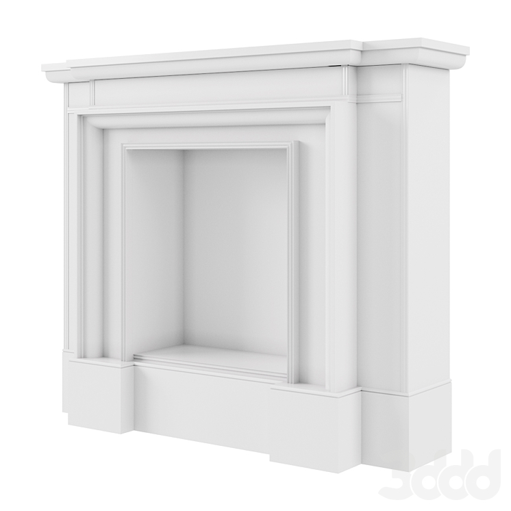 Камин Портал для камина декоративный камин - Камин - 3D модель
