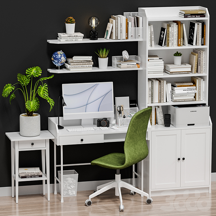 IKEA - Офисное рабочее место - Office workplace 19 - Офисная мебель ...