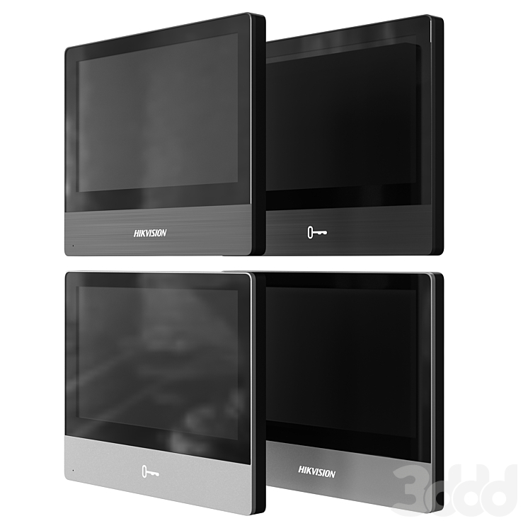Домофоны Hikvision - Компьютеры, электроника - 3D модель