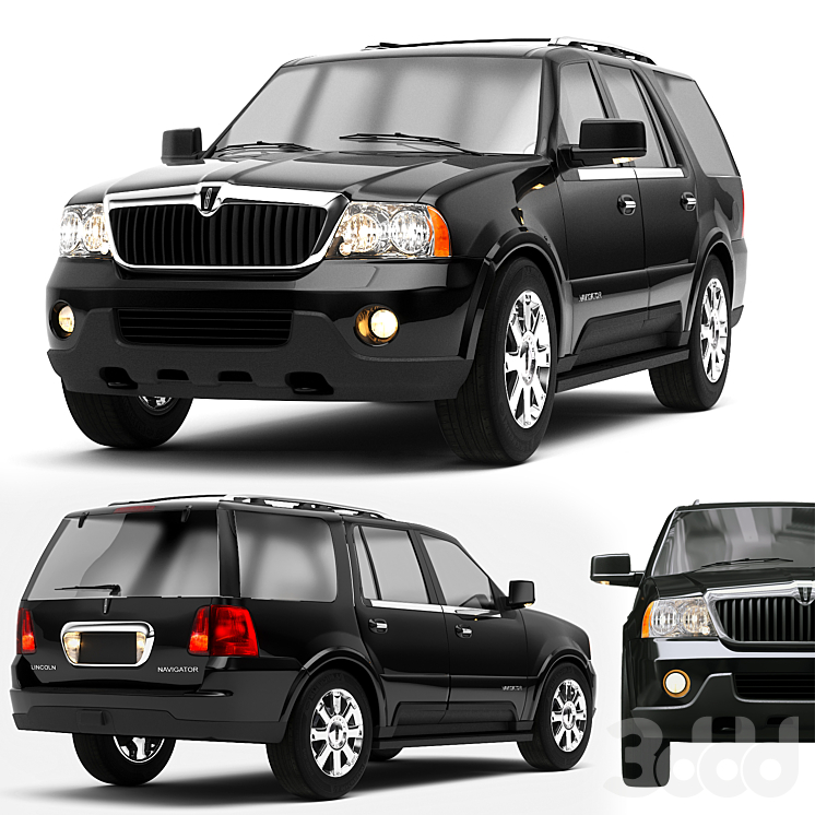 Lincoln Navigator II - Транспорт - 3D модель