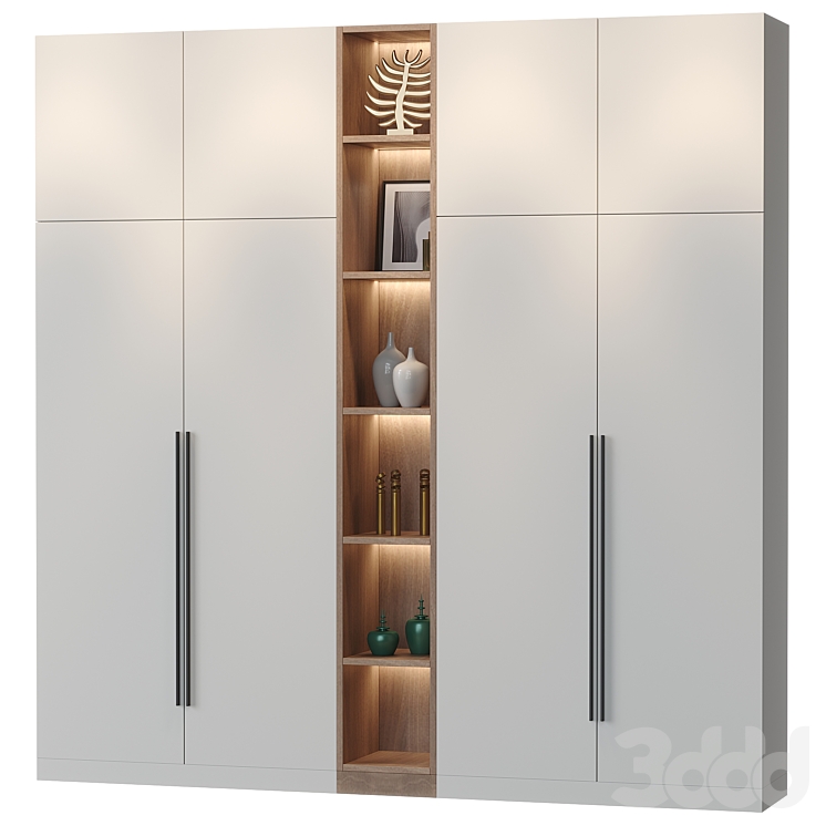 wardrobe 01 - Шкафы - 3D модель