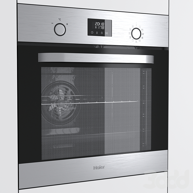 Духовой шкаф Haier HOX-P11HFX - Техника - 3D модель